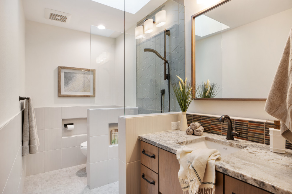 His and Hers | Gresham Bathroom Remodel - Beach Style - Bathroom ...