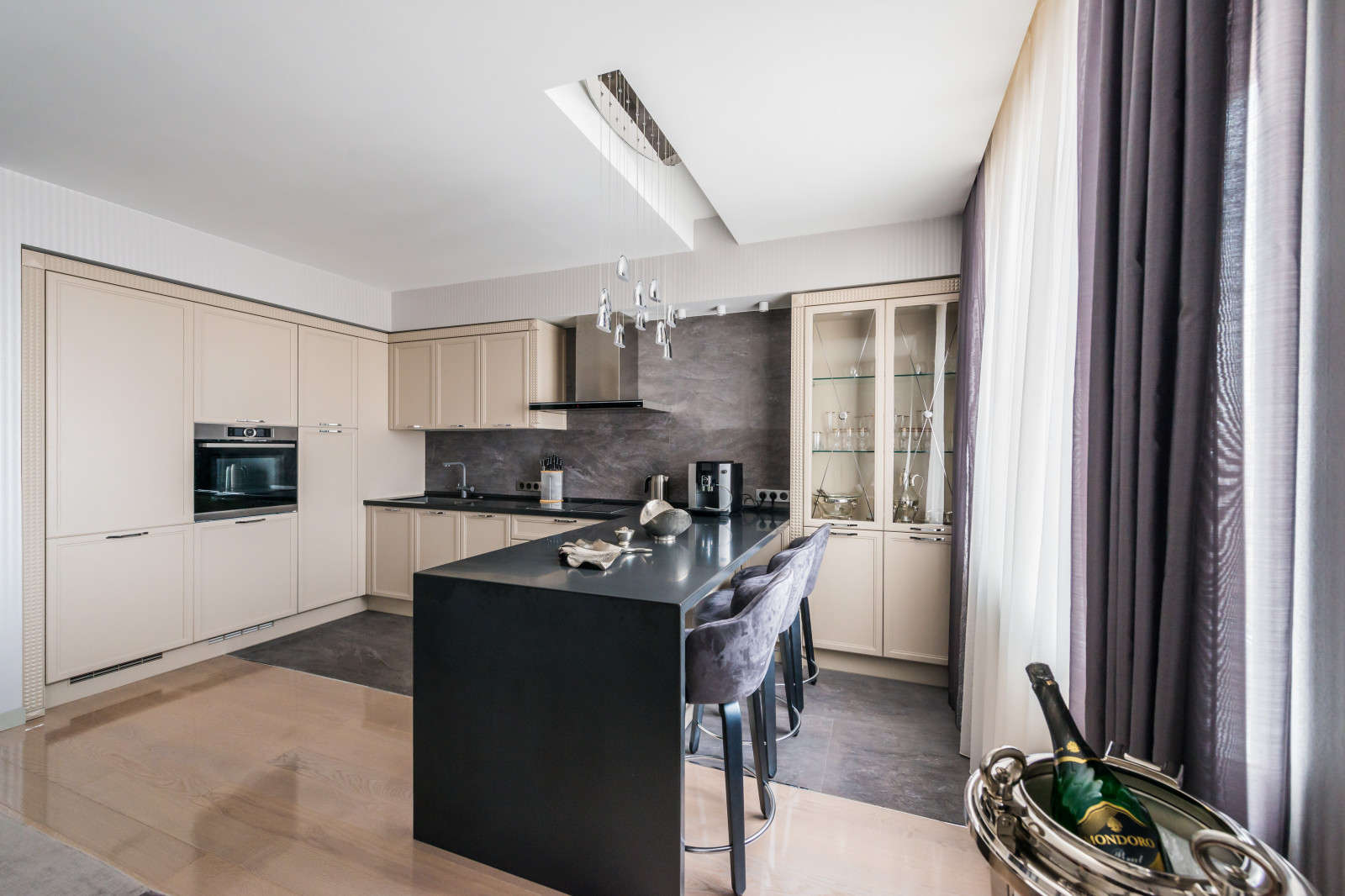 Палитра серого. Квартира 80 кв.м.