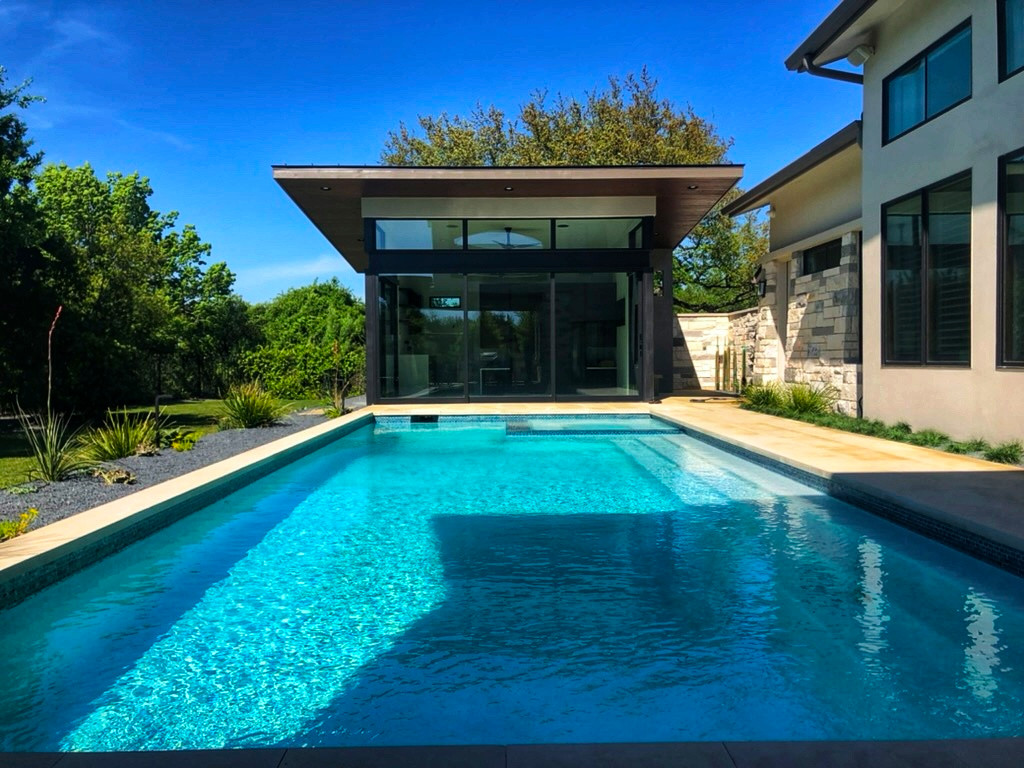 Example of a pool design in Austin