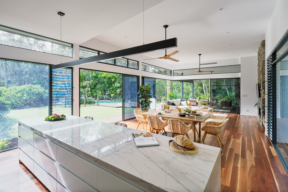 NEW BUILD: Doonan House - Contemporary - Kitchen ...