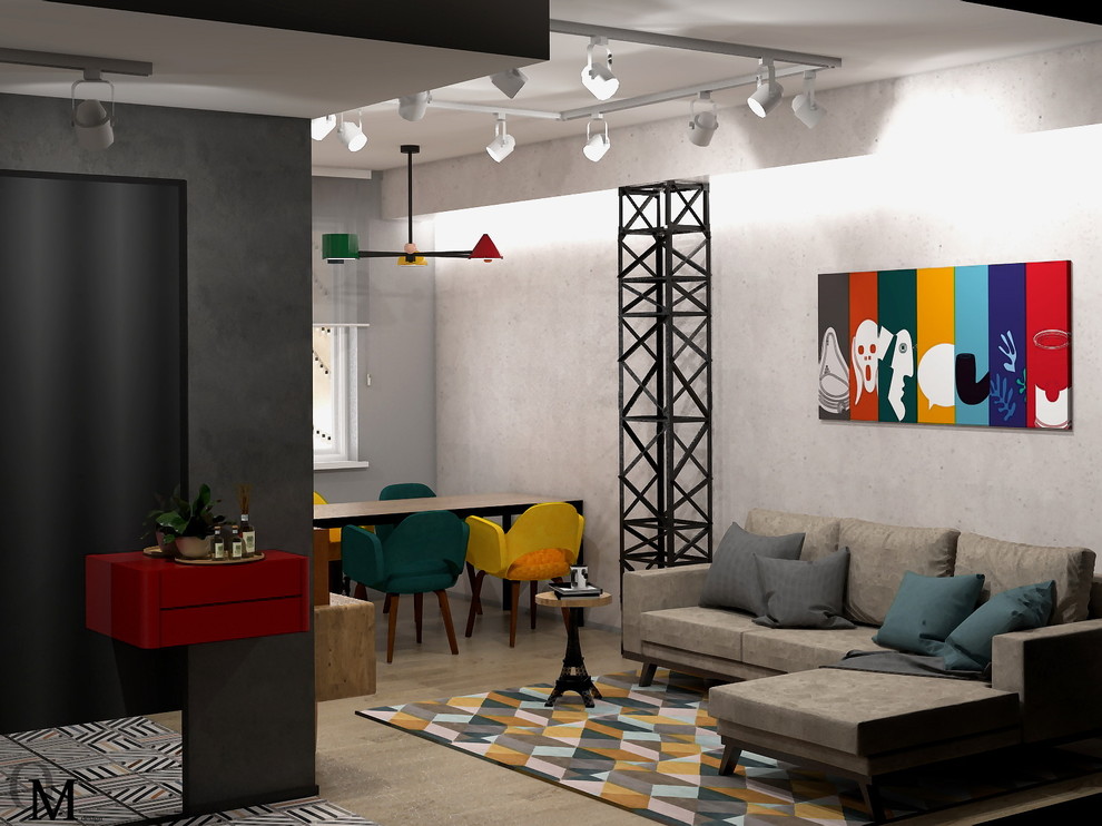 Квартира "Яркие акценты"