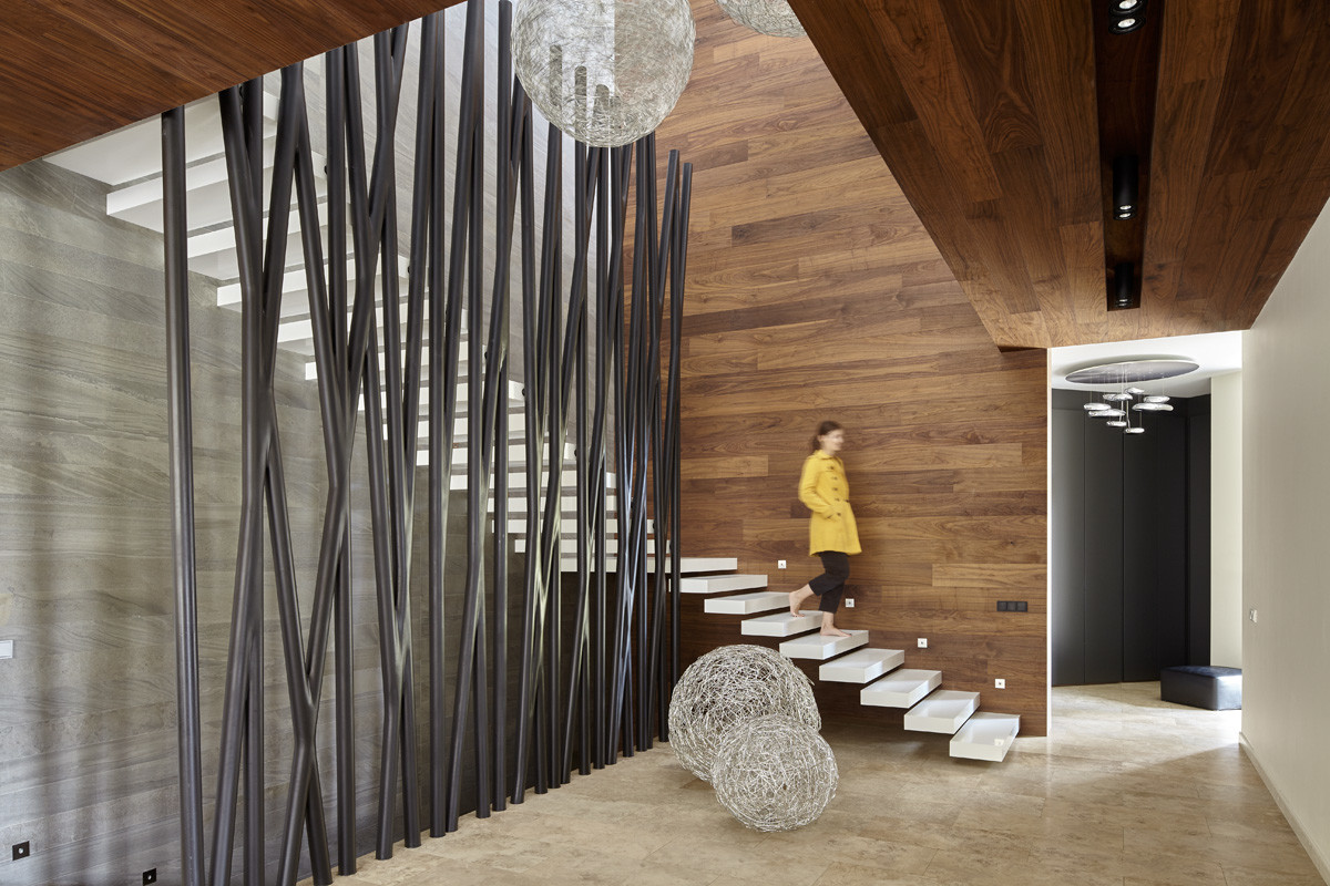 Интерьеры загородного дома на Истре