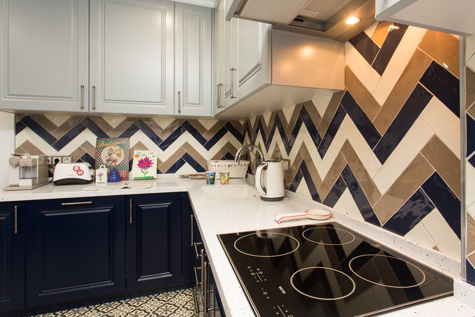 Кухня по дизайн-проекту, 12 кв. м