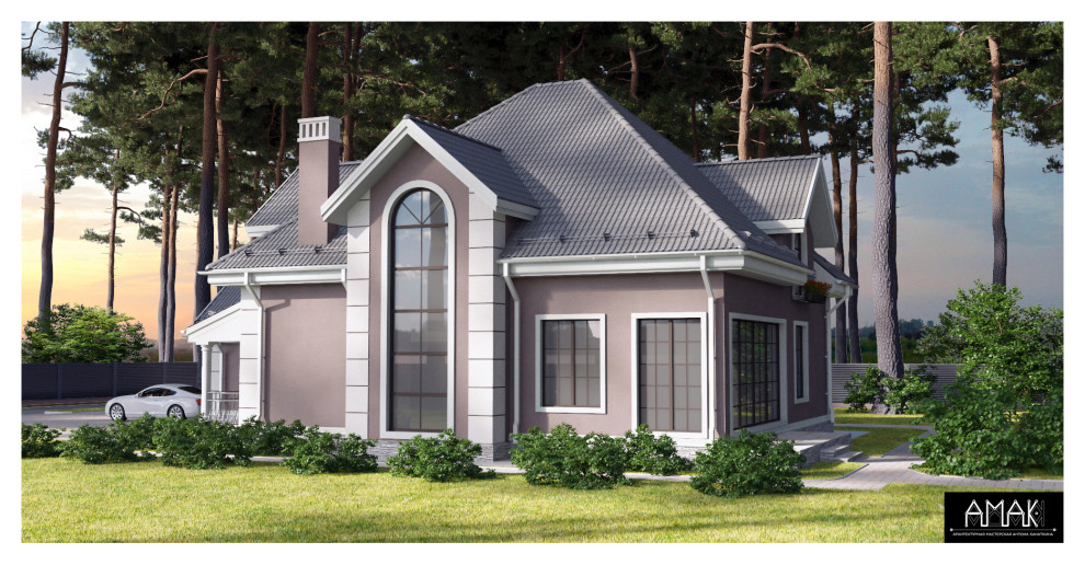 Коттедж в Романском стиле