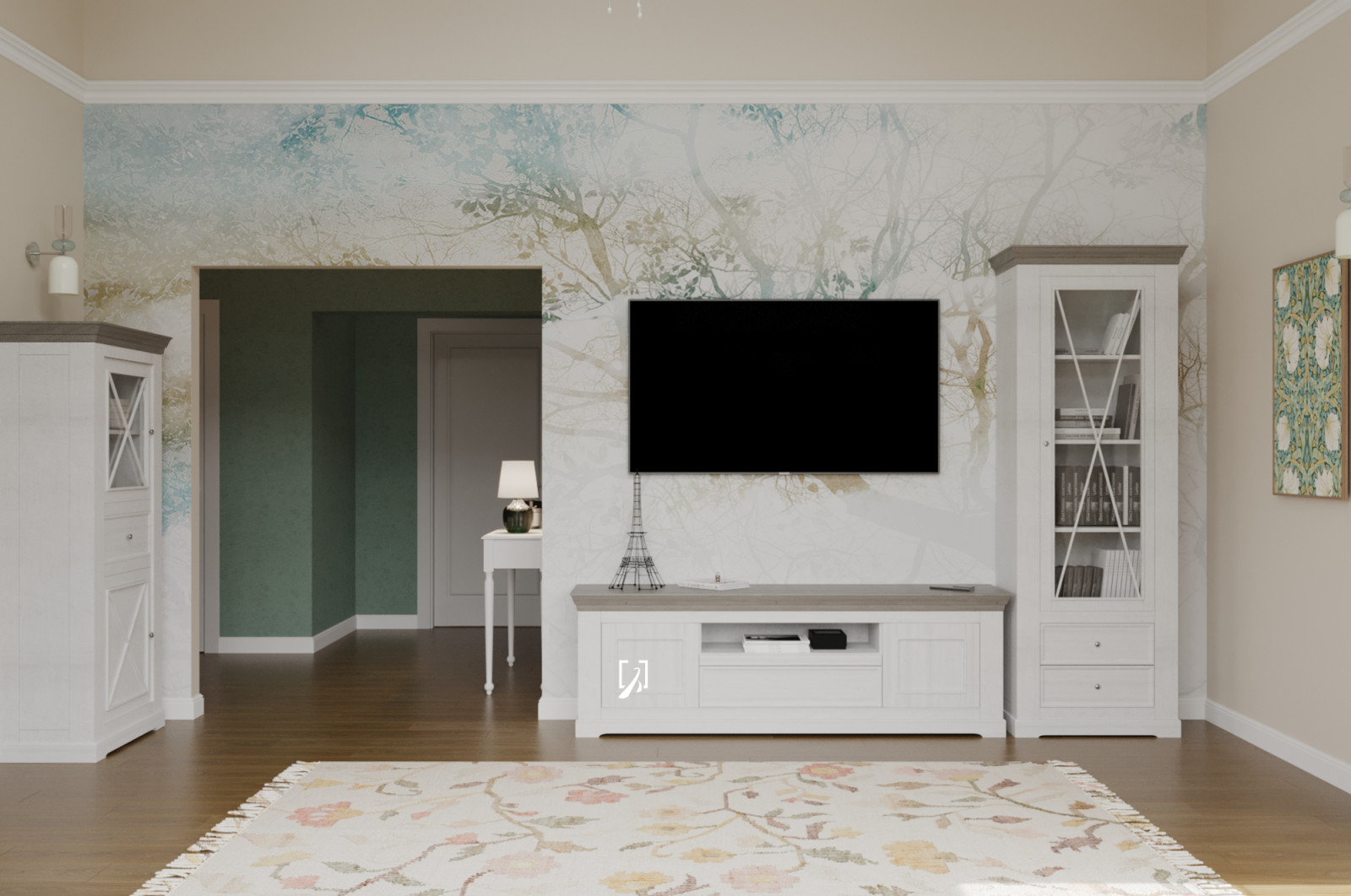 Загородный дом интерьер