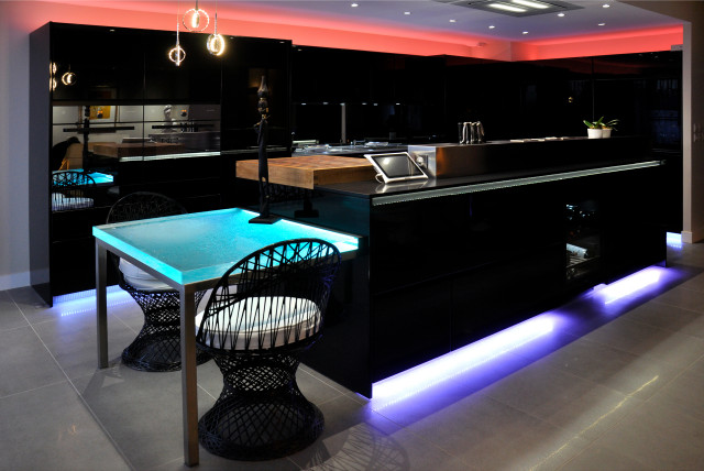 Cuisines en verre thermoform&eacute; ThinkGlass cocina