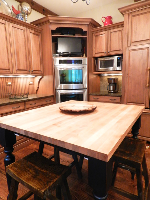 Fun Rustic rustic-kitchen
