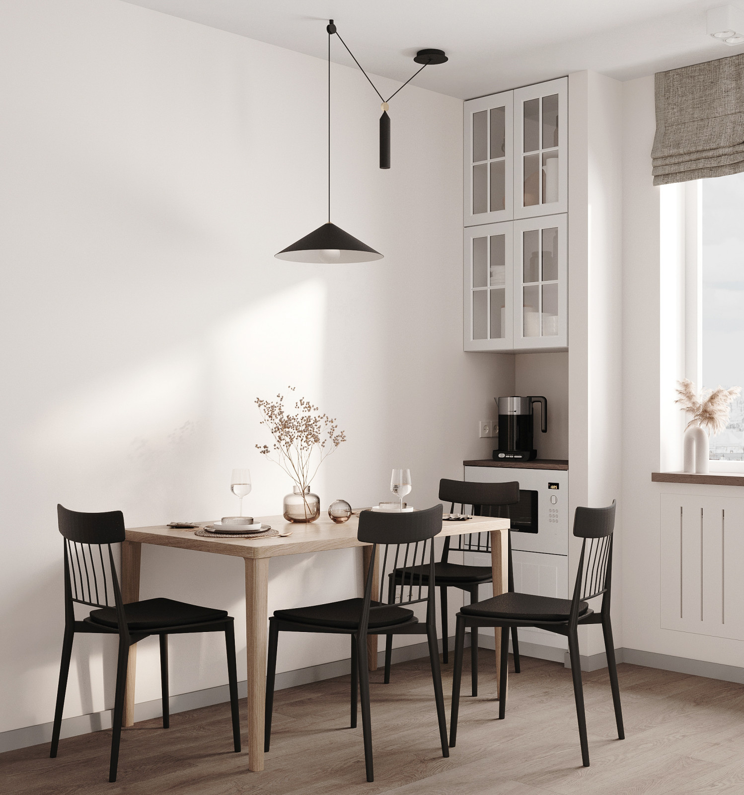 Дизайн-проект квартиры на Ленинском, Спб, 50 кв.м