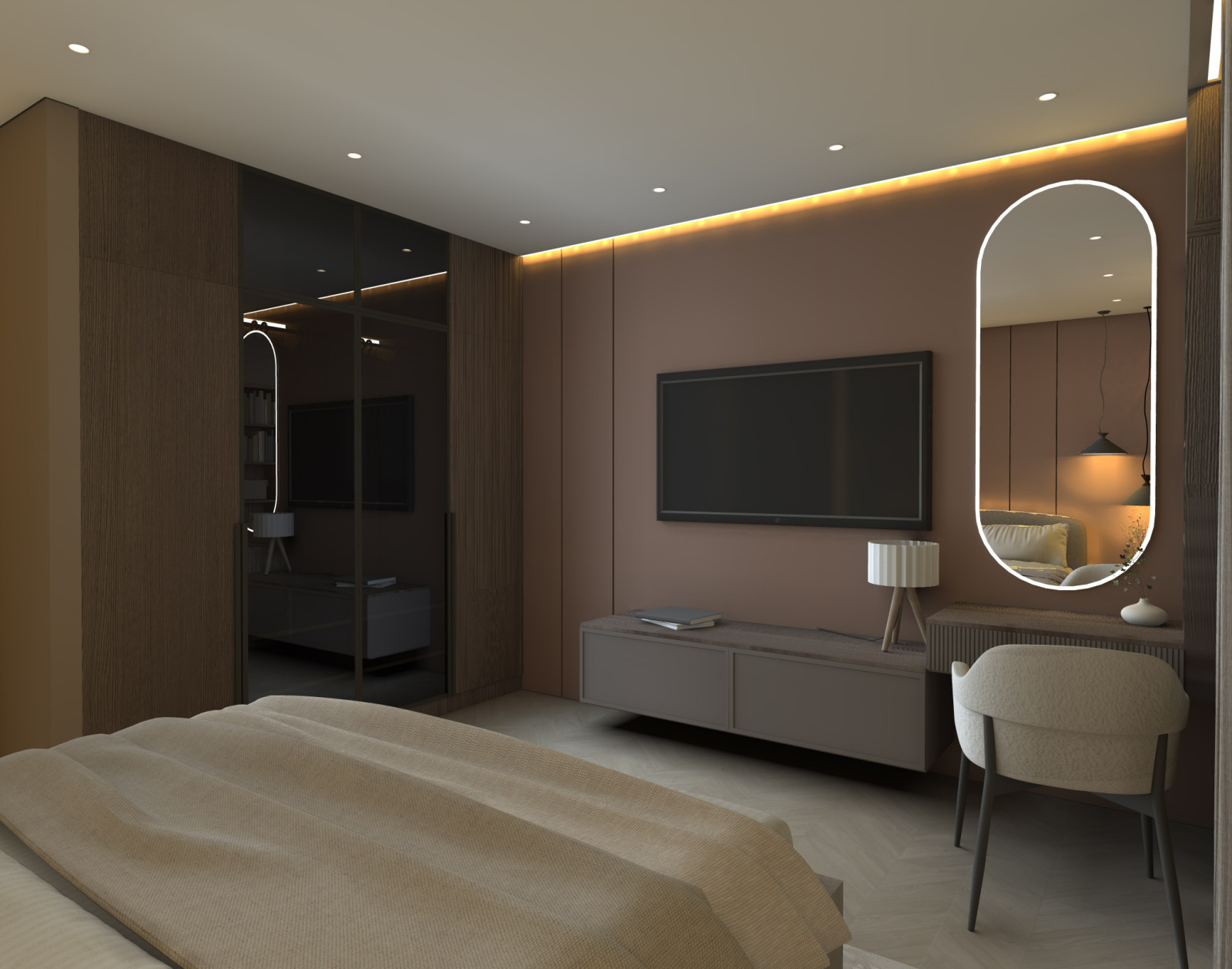 Проект двухкомнатной квартиры в г. Зеленоградске