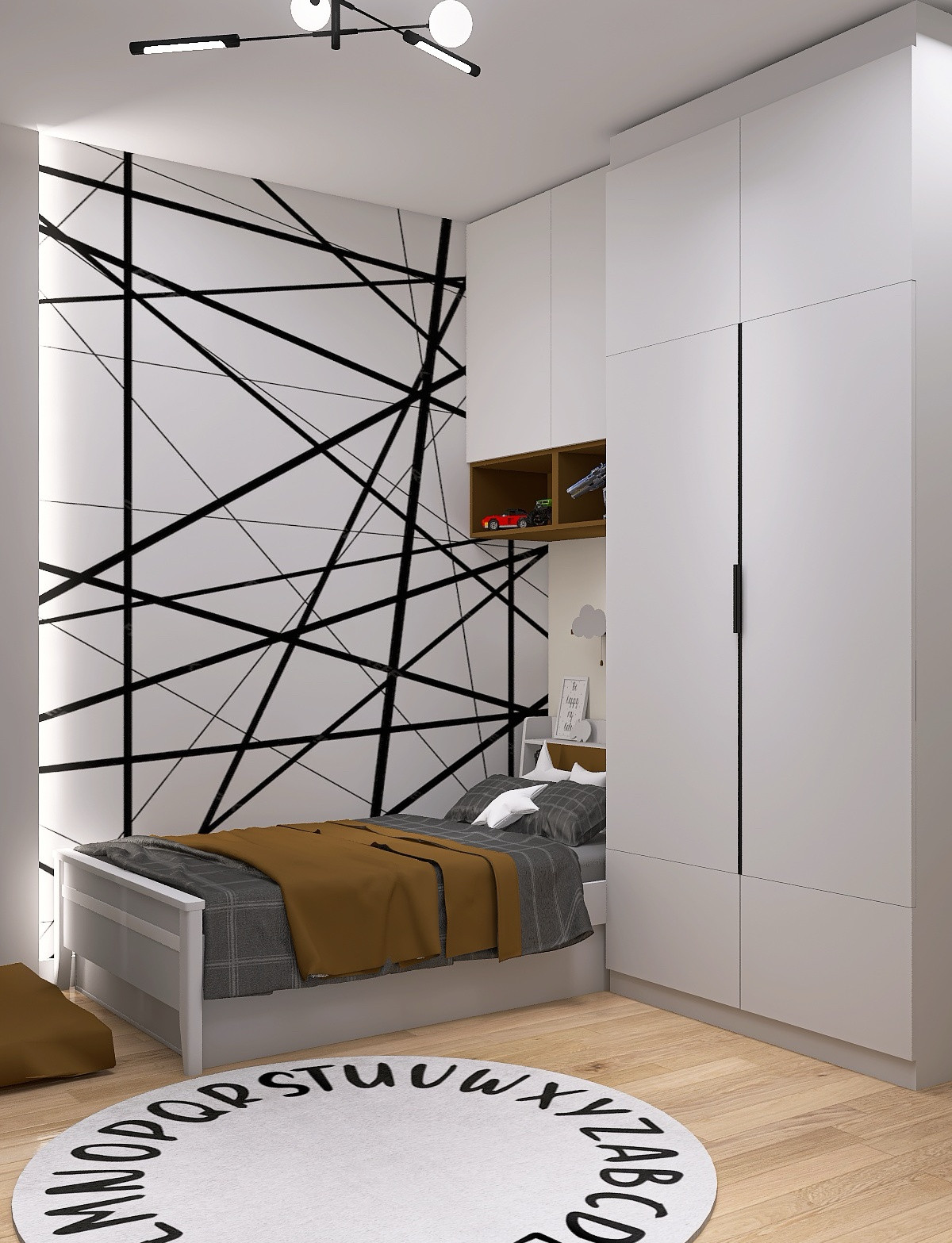 г. Санкт-Петербург. Частичный проект двух детских и спальни