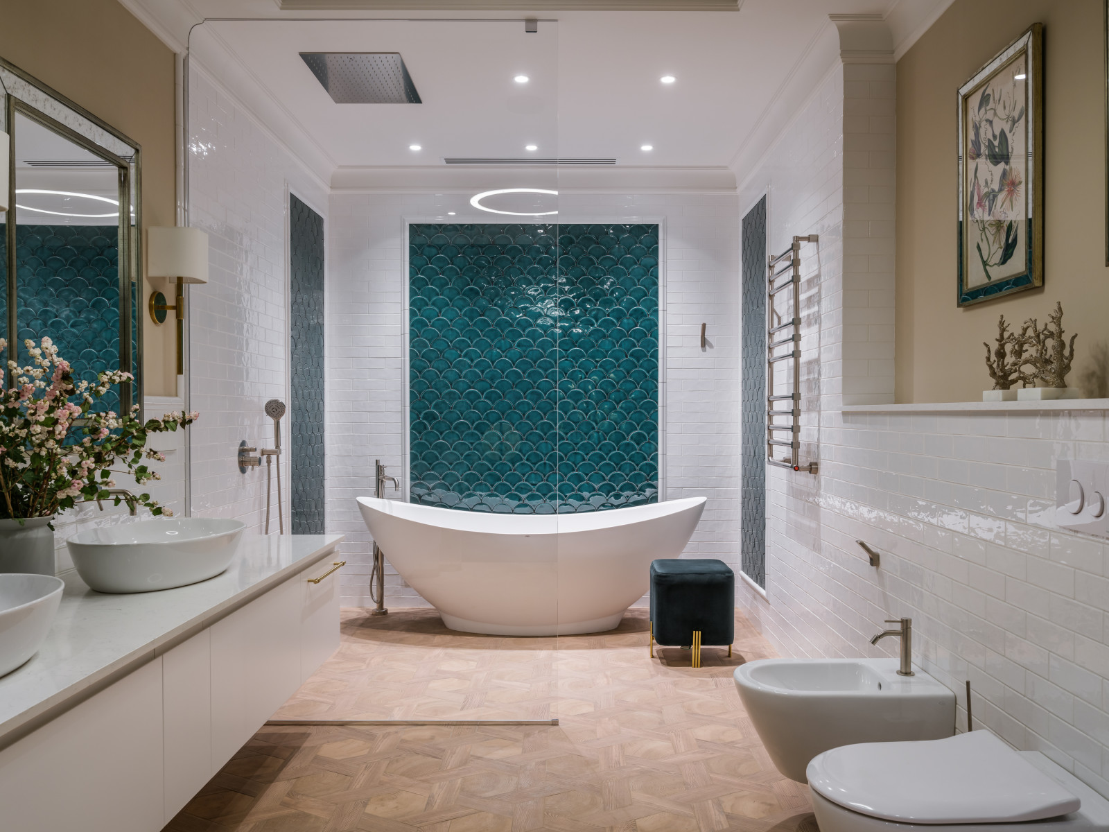 Дом с зелёной гостиной