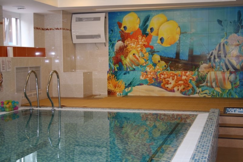 Панно на керамической плитке