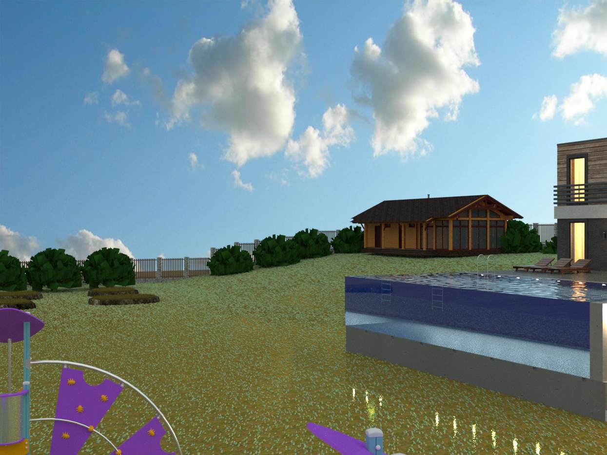 Вилла с бассейном