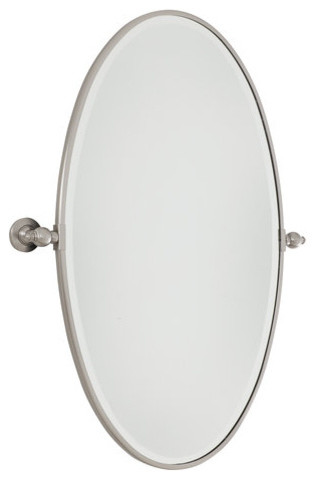 Minka Lavery 1432-84 Extra Large Oval Pivoting Bathroom Mirror