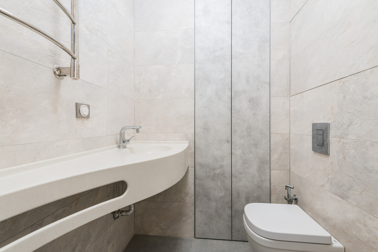 Палитра серого. Квартира 80 кв.м.