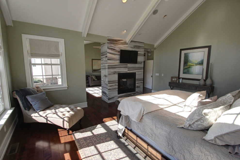 Elegant bedroom photo in Columbus