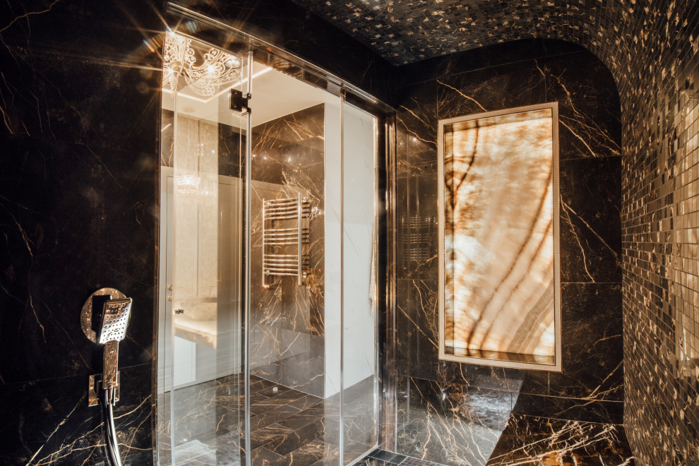 Панно из оникса в хамаме.