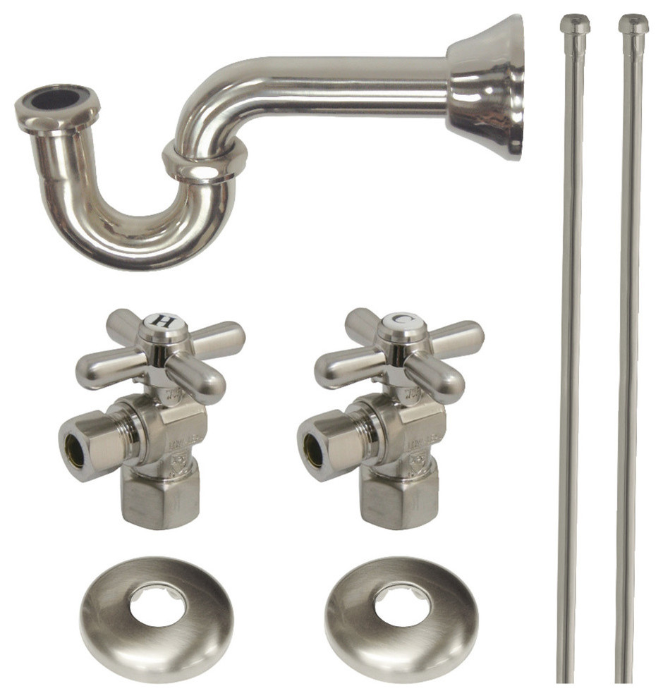 Kingston Brass Plumbing Supply Kit Combo Traditional Tub And Shower