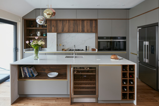 Putney Grey contemporary-kitchen