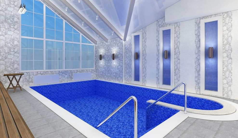 Строительство бассейна с СПА-зоной "под ключ"