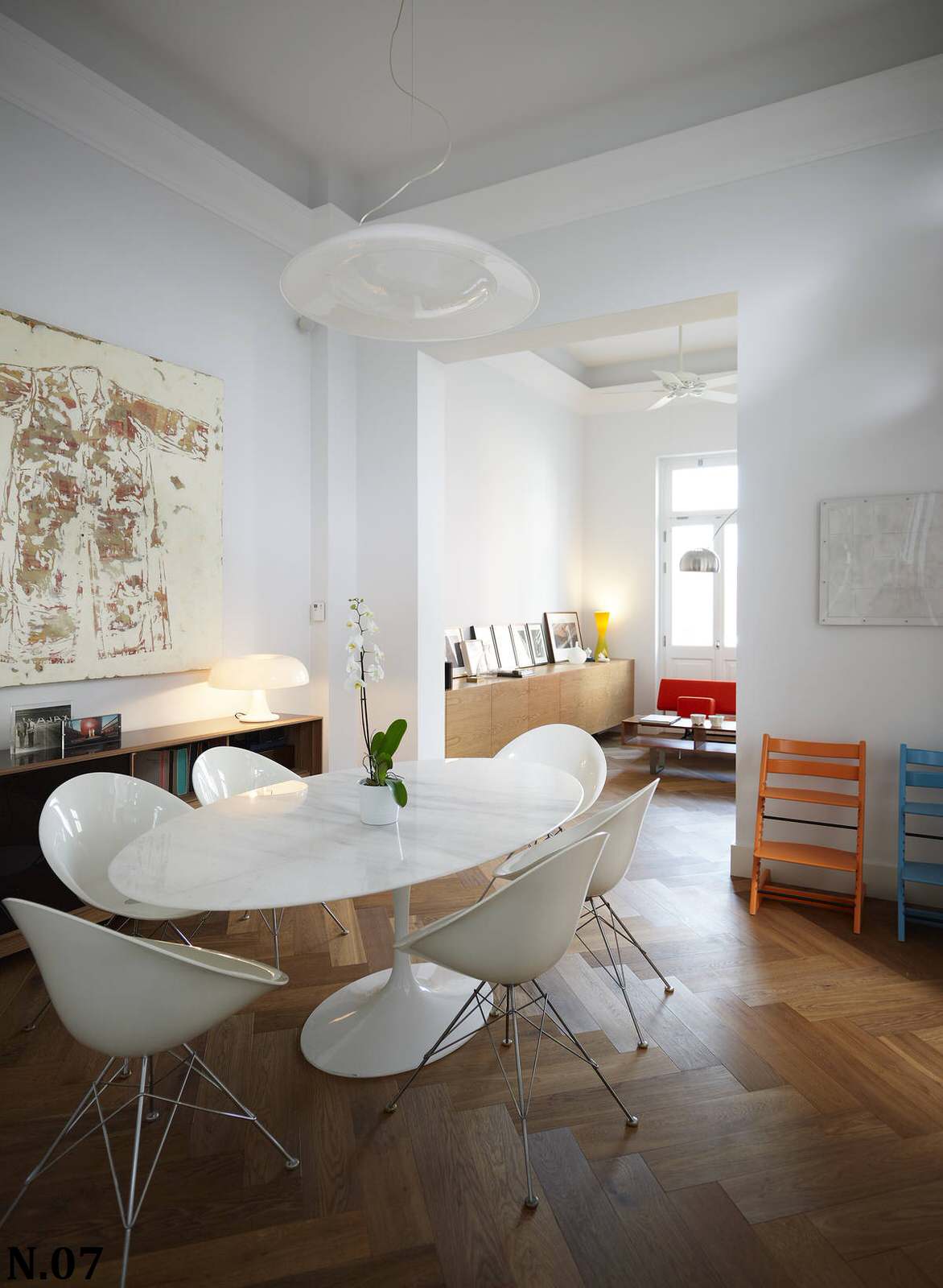 Пол в частном доме, инженерная доска DENNEBOS FLOORING, цвет N.07