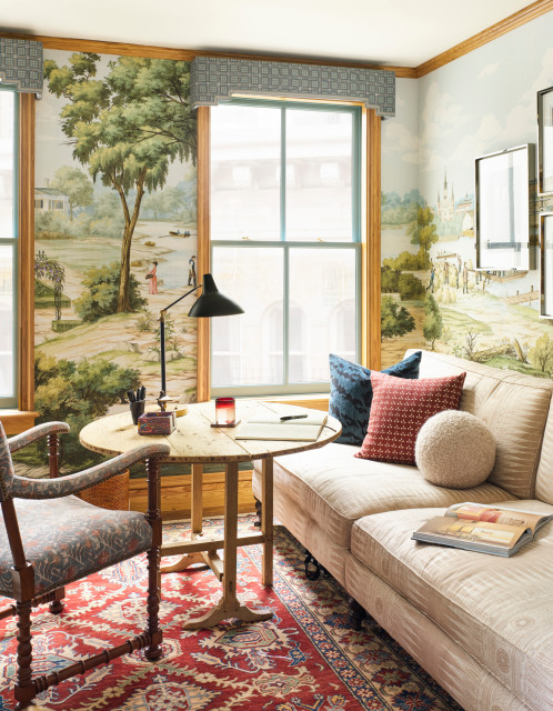 Tribeca Loft Apartment nyklassisk-hjemmekontor
