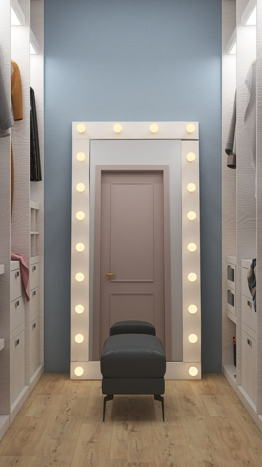 Двухкомнатная квартира с элементами Эко стиля