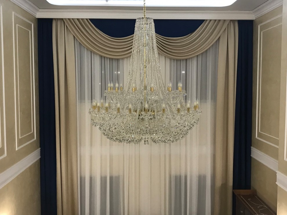 Шторы в коттедж 6,5 метров