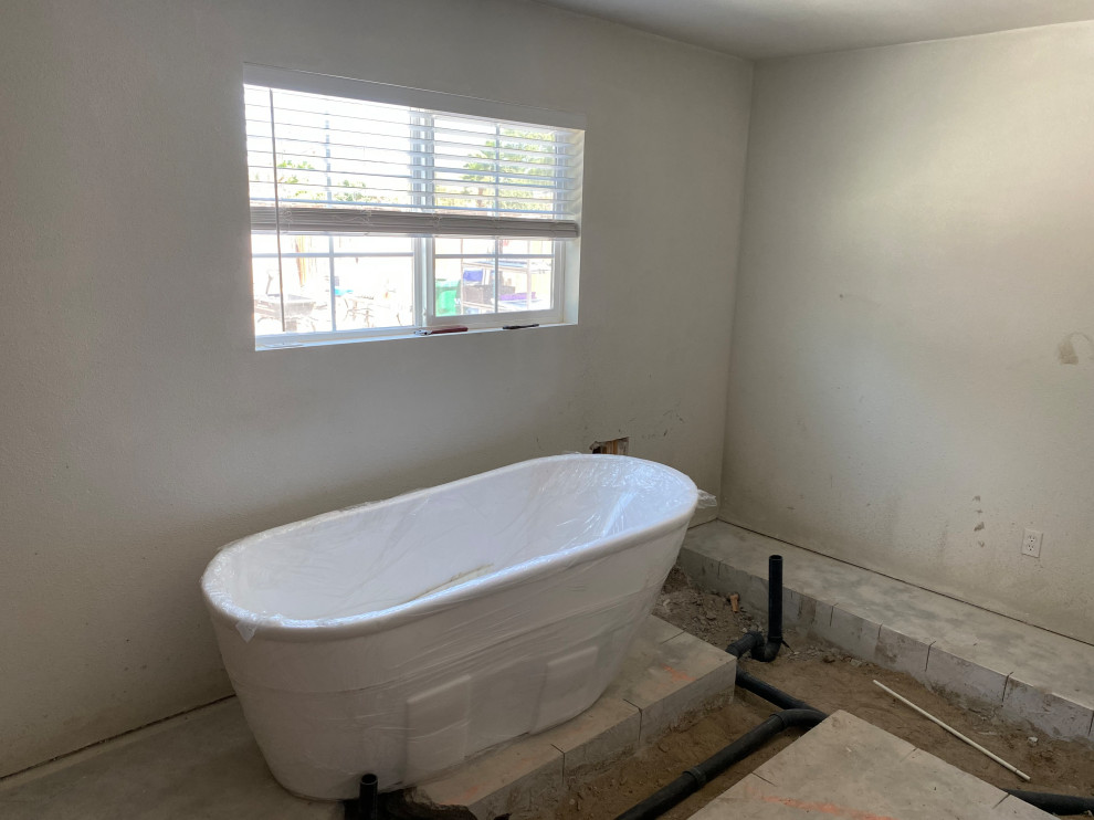 Moreno Valley Modern Bathroom (In Progress)