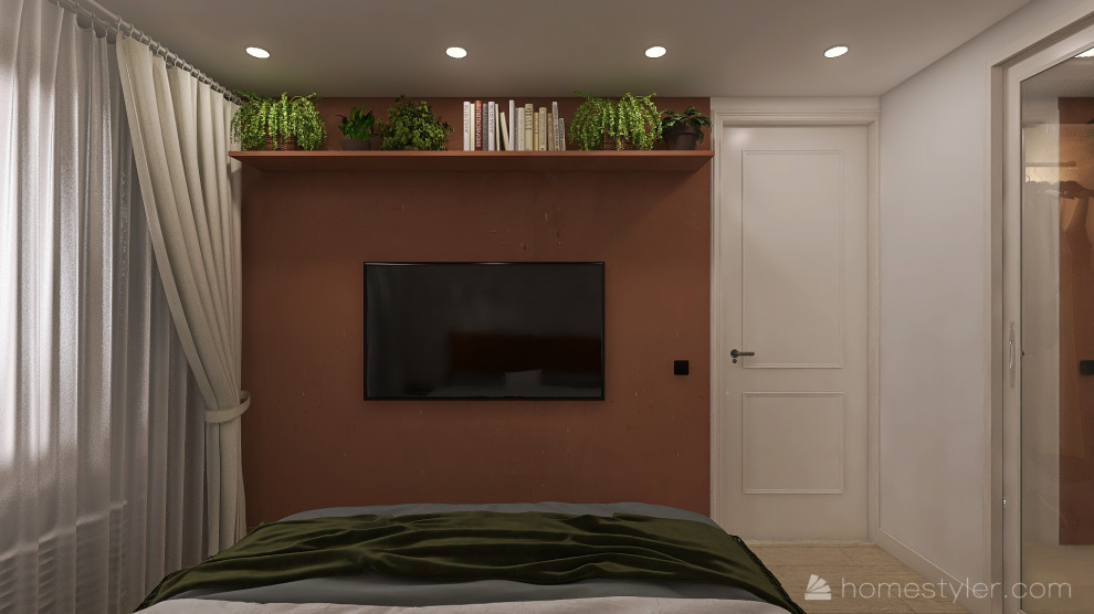 Квартира 90 кв. м. "Под солнцем Тосканы"