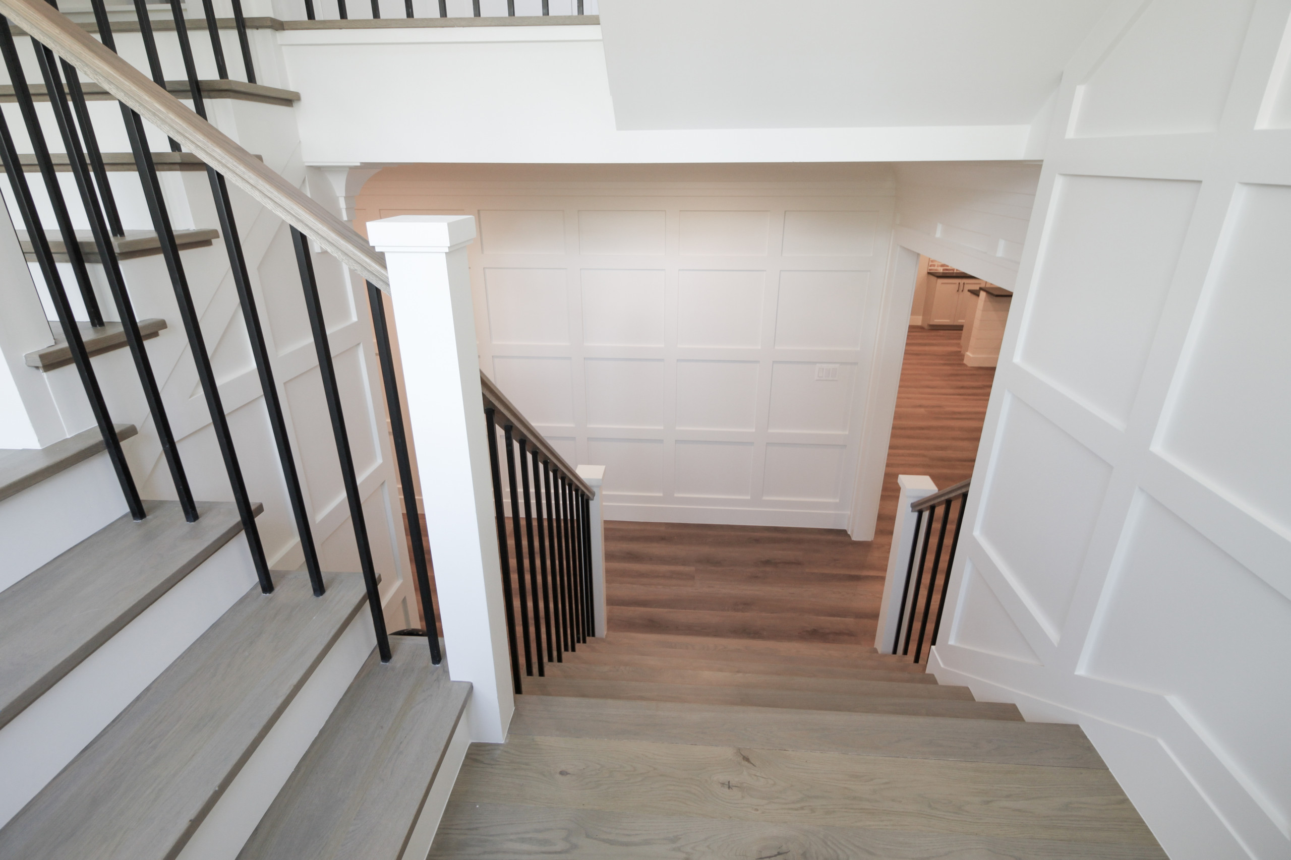 87_Welcoming and Functional Contemporary U-shaped Staircase, Arlington, VA 22207