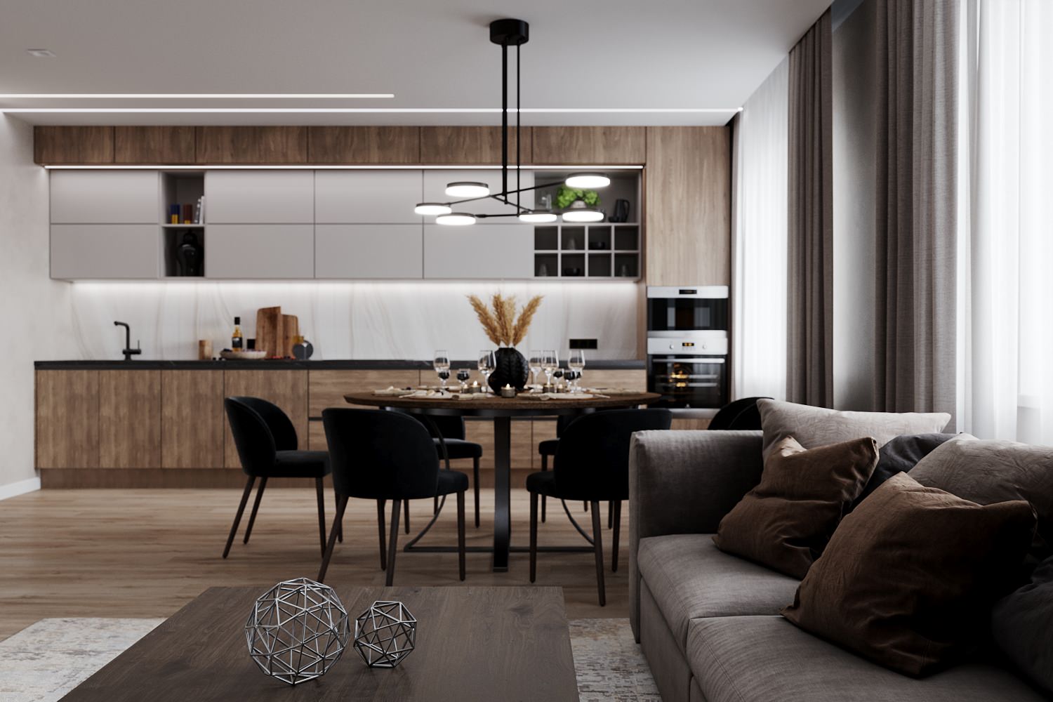 Contemporary для молодой семьи