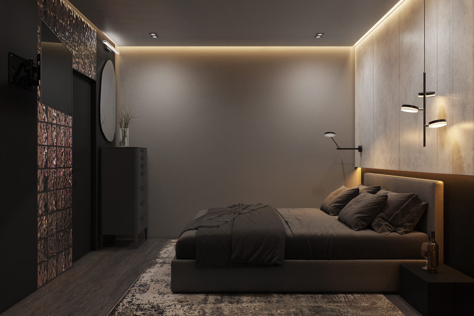 Дизайн проект подвального помещения 127м²