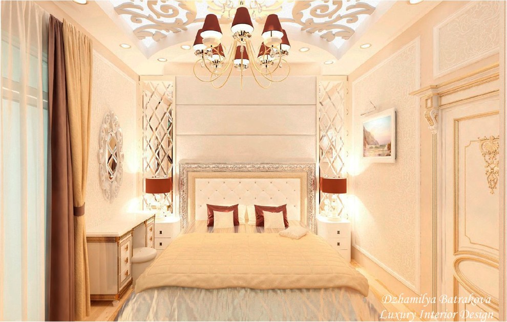 Спальня в неоклассическом стиле
