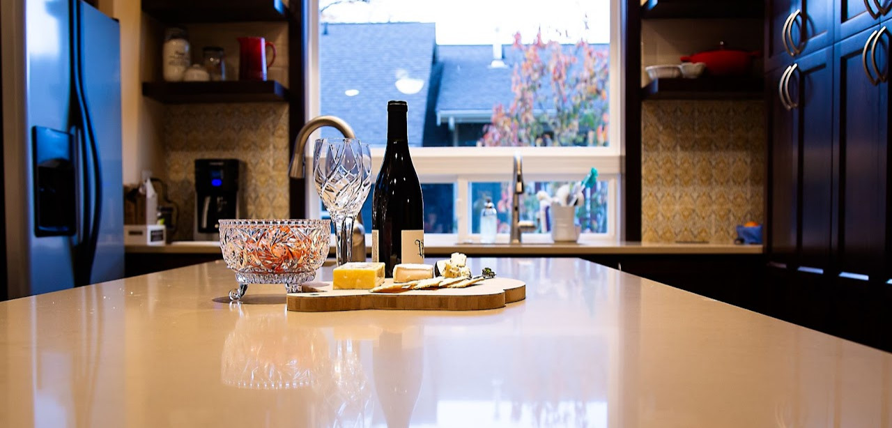 European Inspired Kitchen Gallery with Main Floor Remodel