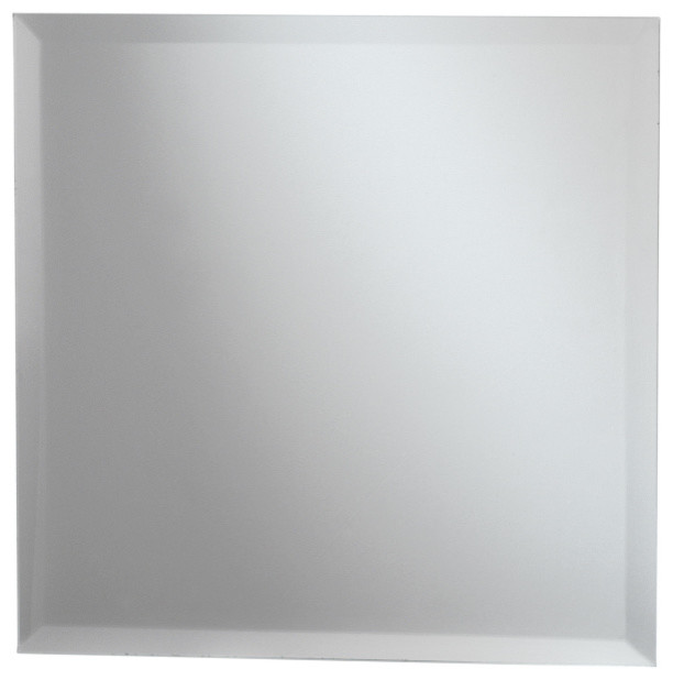 Square Bevel Mirror 12x12 Bathroom Mirrors By Ere Square Bevel Mirror 12x12