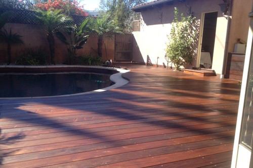 Pool - rustic pool idea in Los Angeles