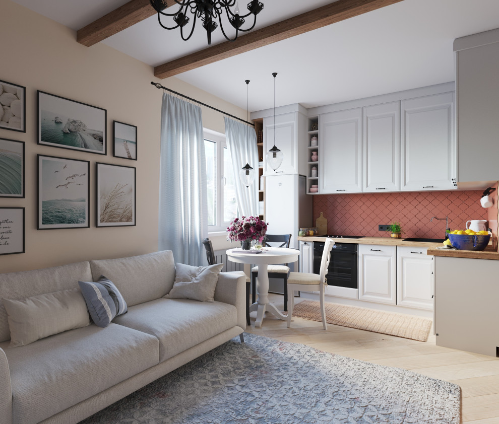 Кухня гостиная 16 м2