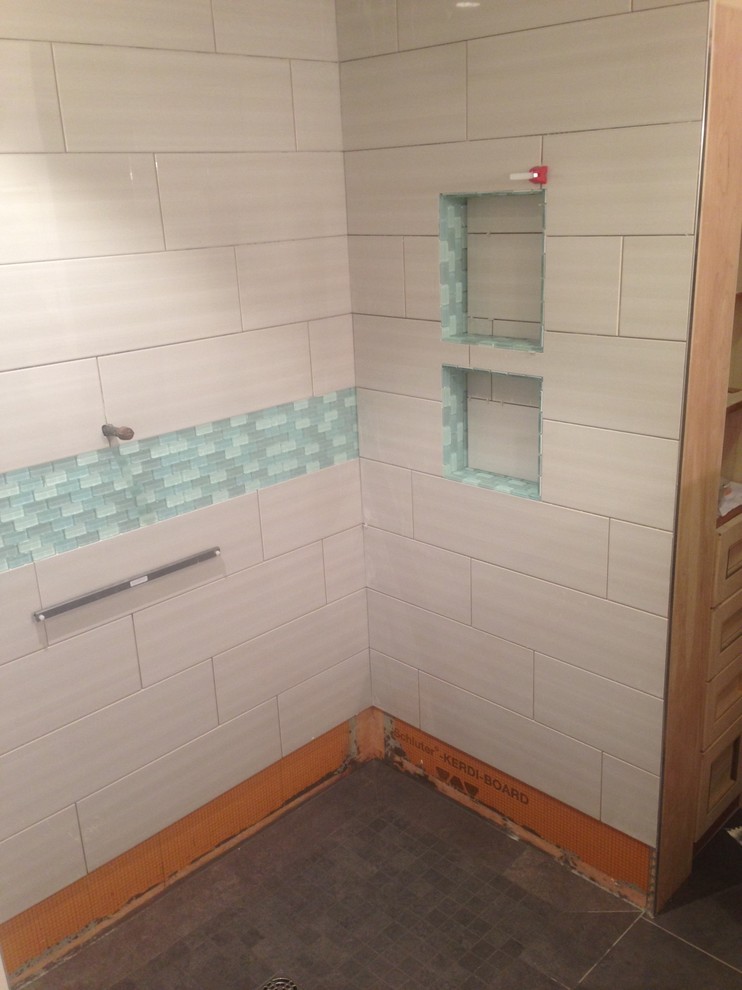 Boston, MA Double Bathroom Remodel