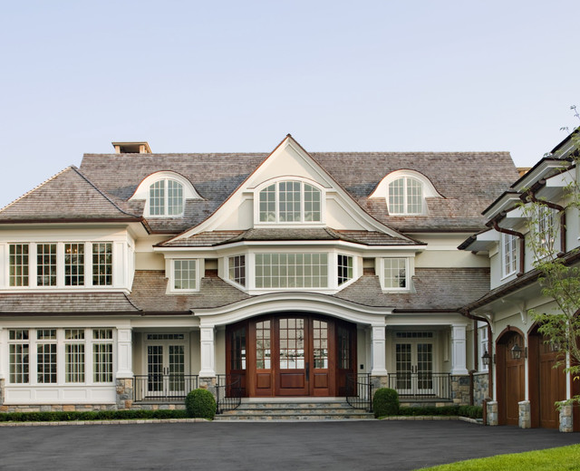 Beach Style Exterior bord-de-mer-facade