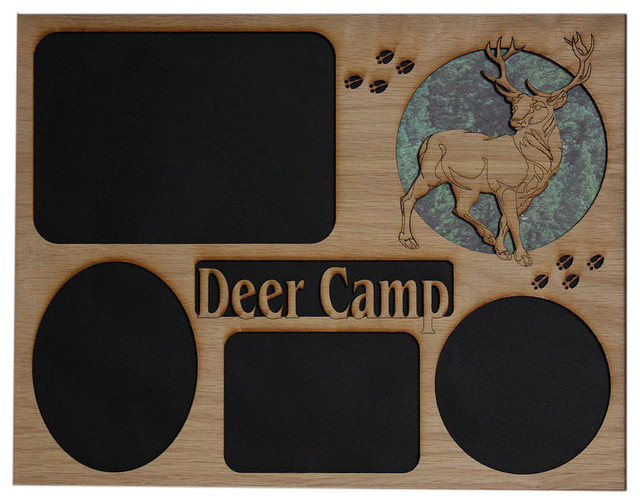 11 X14 Deer Hunting Wood Photo Mat Collage Insert Rustic 11 X14 Deer Hunting Wood Photo Mat Collage Insert