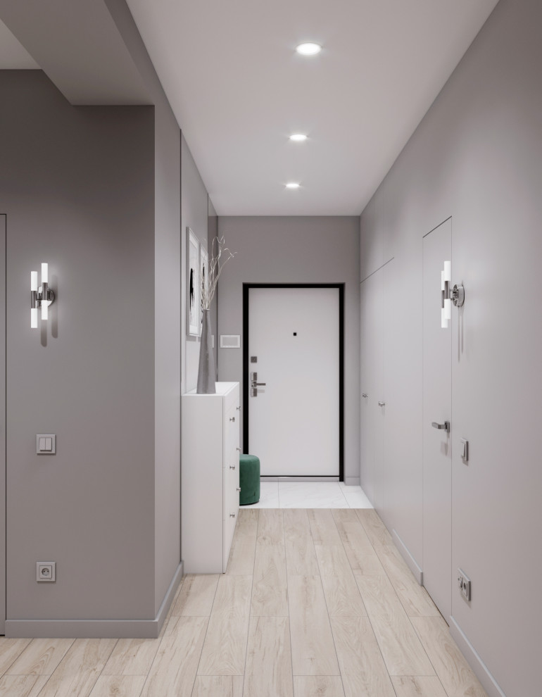 Дизайн-проект квартиры, площадью 87,4м2