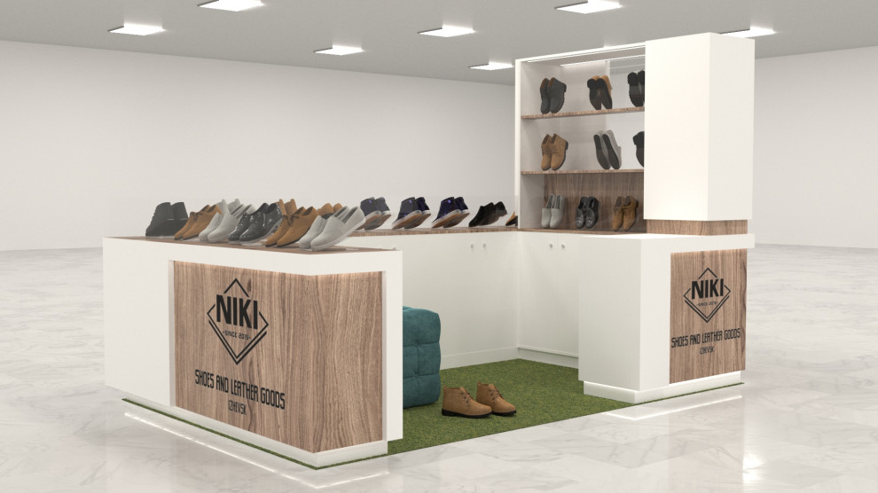 Торговый остров NIKI (обувь ручной работы)