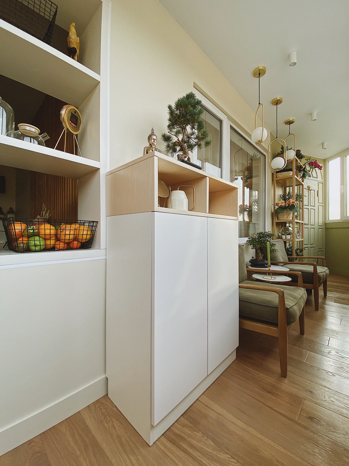 Кухня и лоджия в Сочи