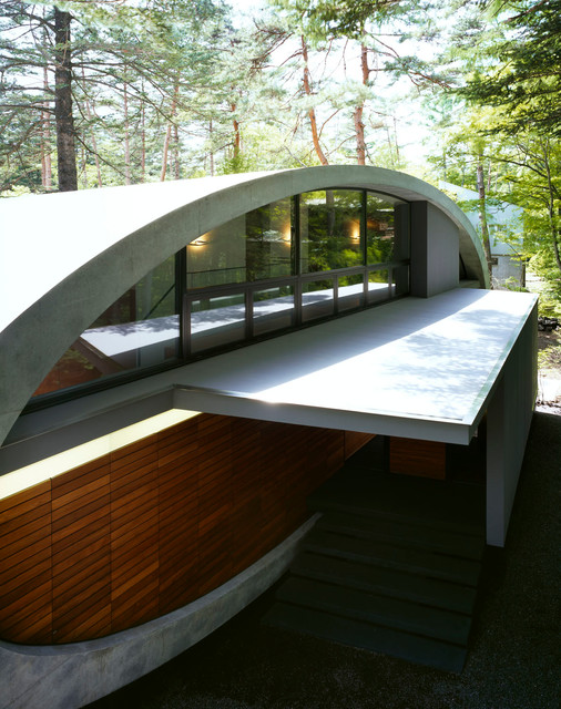 Shell trendy-hus-og-facade