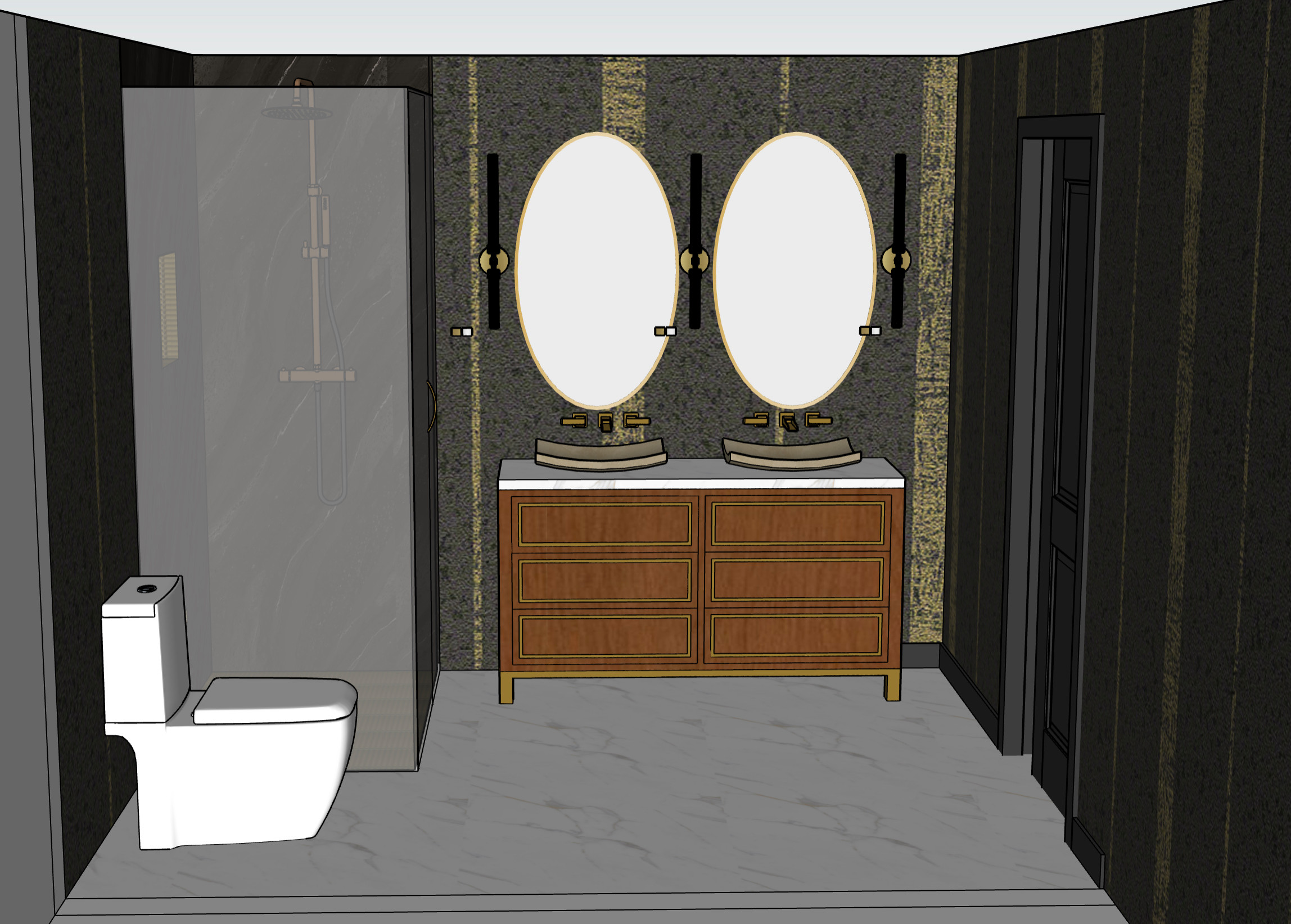 Jackson Flanagan Guest Bathroom