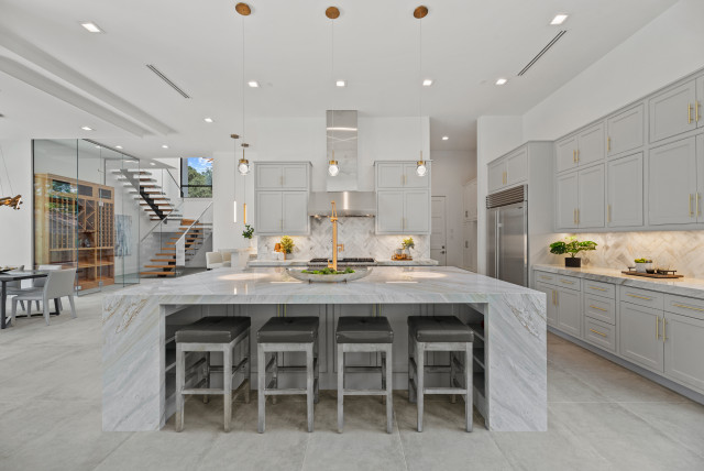 Highland Village | W Alabama | $2M+ contemporary-kitchen