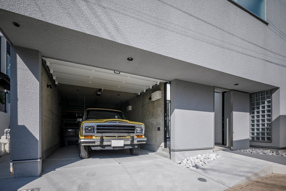 Moderne Garage in Osaka