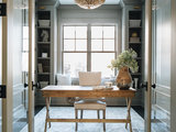 Farmhouse Home Office by Timber Trails Development Company