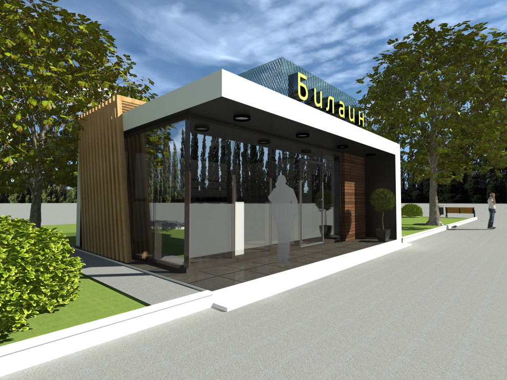 Торговый павильон 5х8м